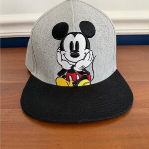 New! Mickey Mouse Flat Bill Hat Disney,